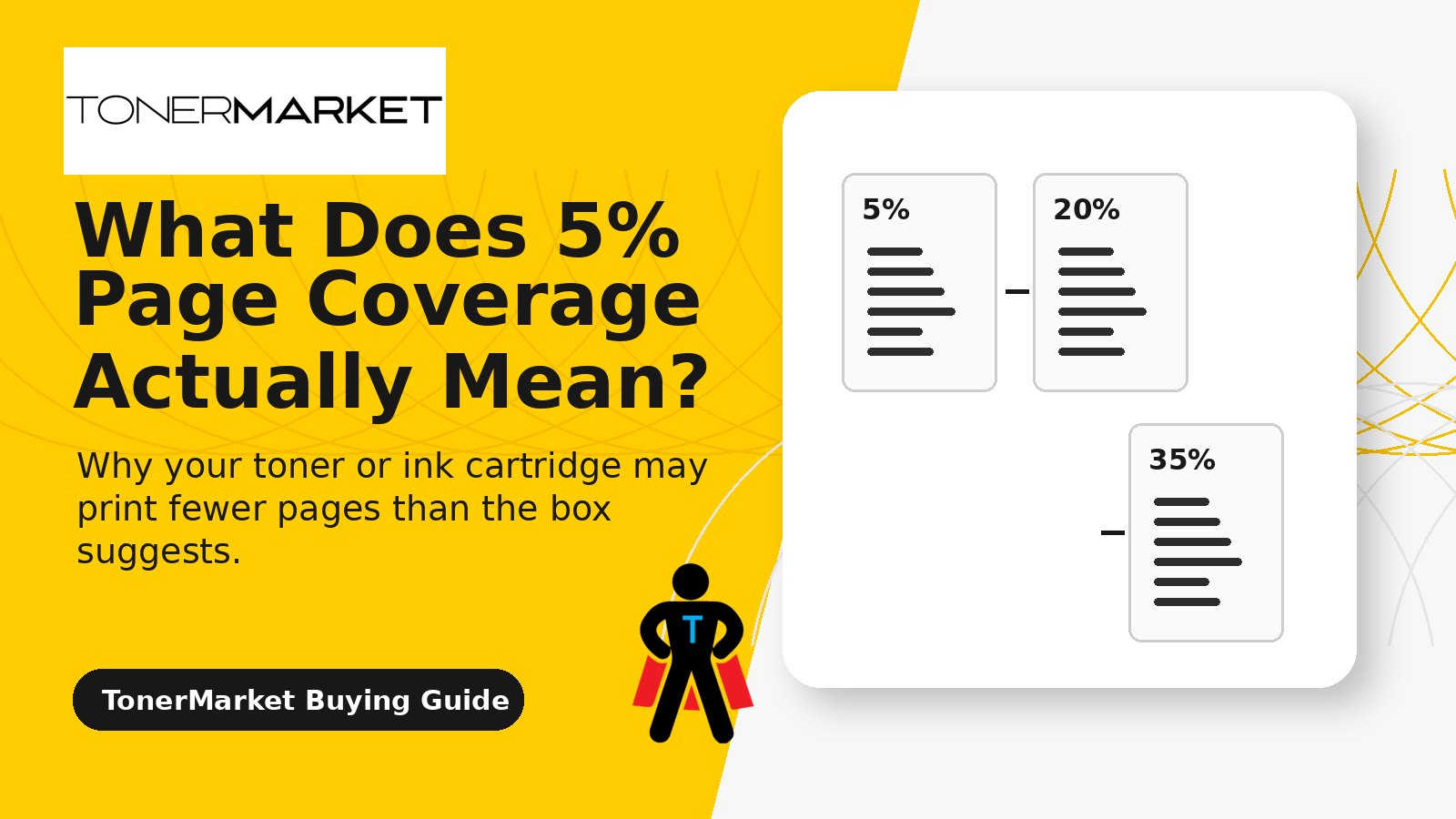 What Does 5% Page Coverage Mean for Toner and Ink? - TonerMarket